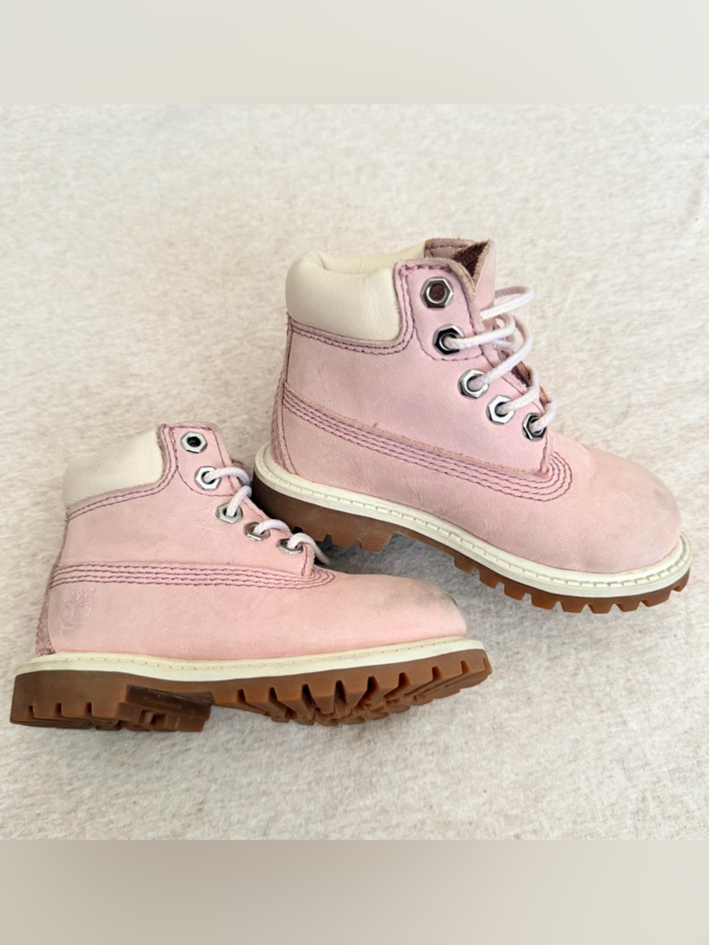 Timberland pink mauve toddler Boots
